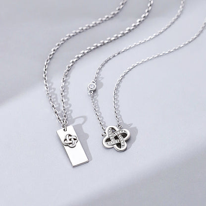 Knot of Destiny Couple Necklaces