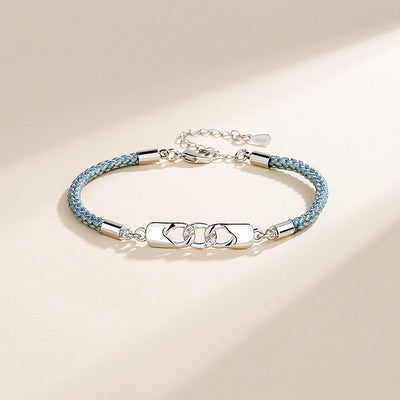 Love Lock Couple Bracelets