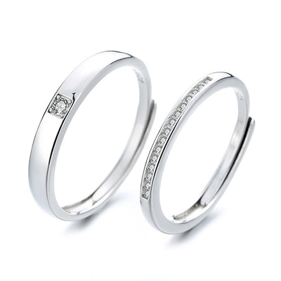 Lovebirds Couple Rings