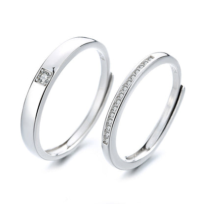 Lovebirds Couple Rings