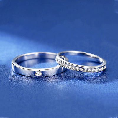Lovebirds Couple Rings