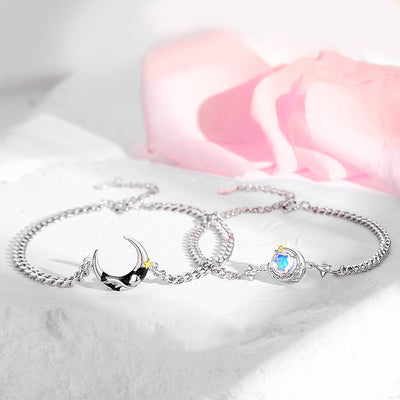 Lustrous Glow Couple Bracelets