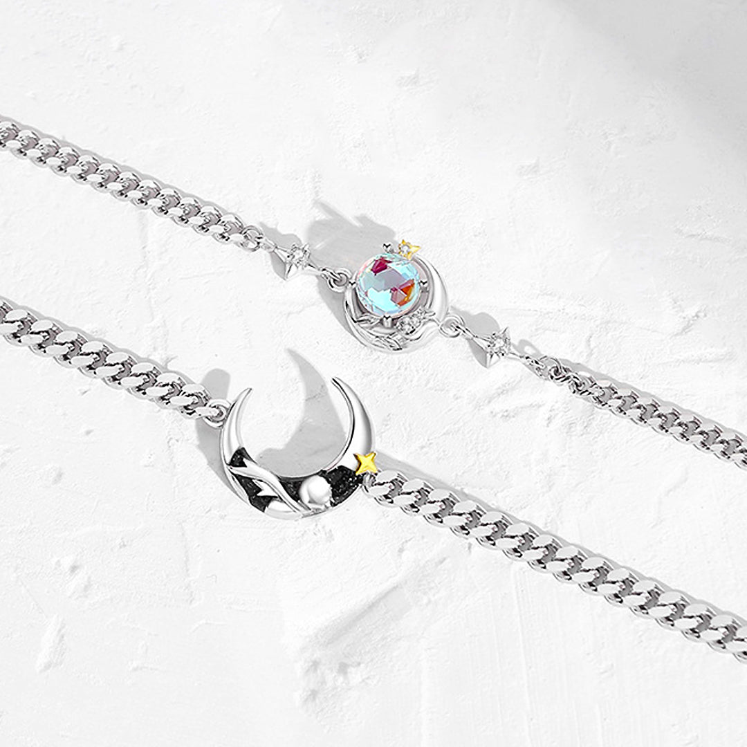 Lustrous Glow Couple Bracelets