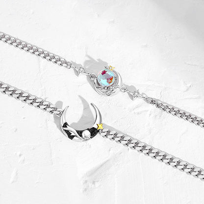 Lustrous Glow Couple Bracelets