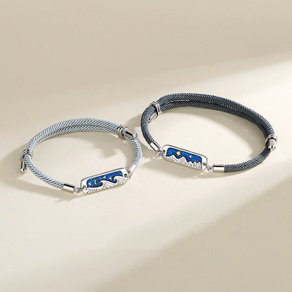 Ocean Deep Couple Bracelets