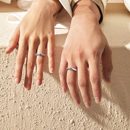 Ocean Love 山盟海誓 Couple Rings