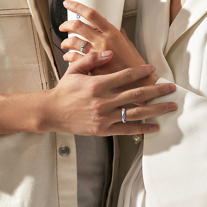 Ocean Love 山盟海誓 Couple Rings
