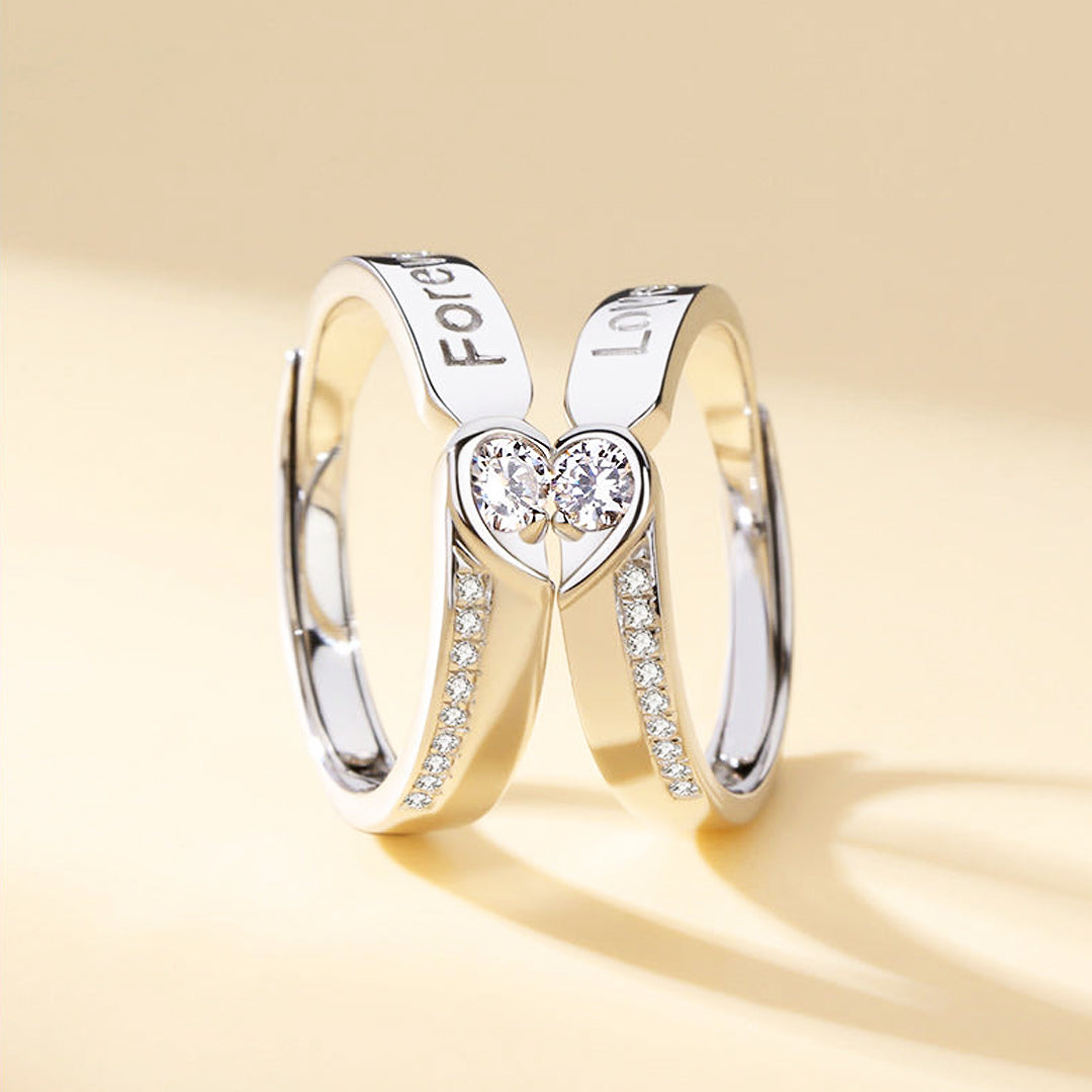 Our Forever Love Couple Rings
