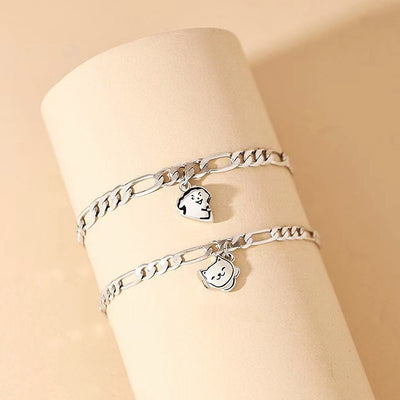 Pawsome Pair Couple Bracelets