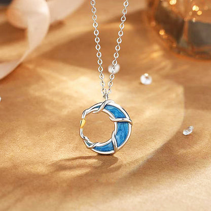 Seascape Soulmates Couple Necklaces