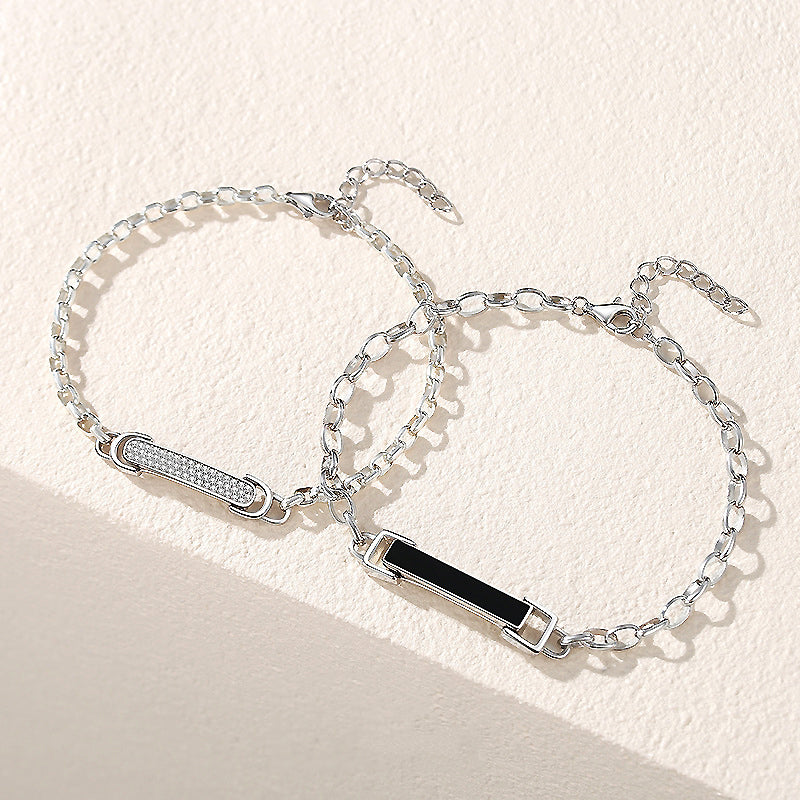 Secret Message Couple Bracelets