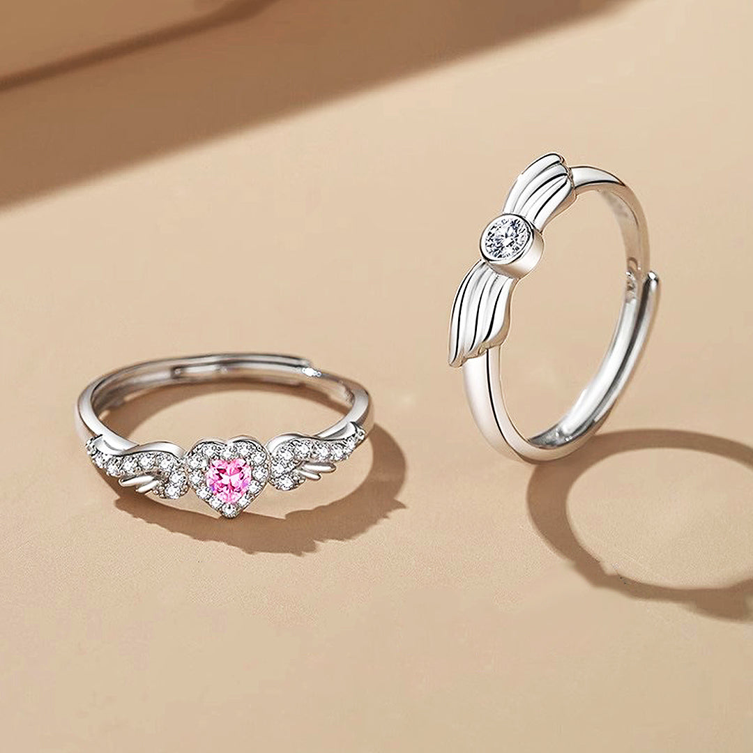 Serene Haven Couple Rings