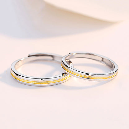 Sunray Couple Rings