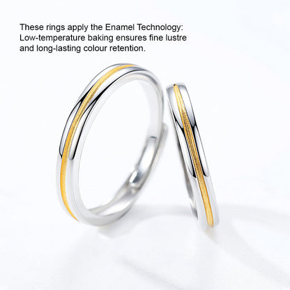 Sunray Couple Rings