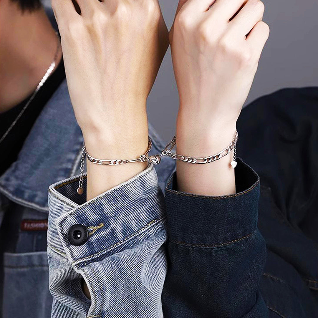 Sweetheart Symphony Couple Bracelets