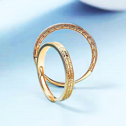 Tranquility Couple Rings