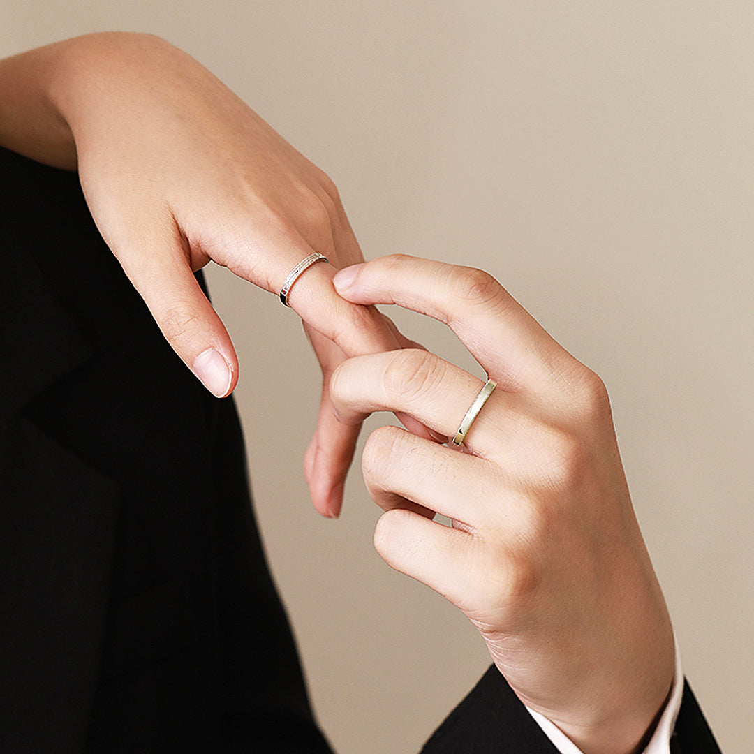 Tranquility Couple Rings