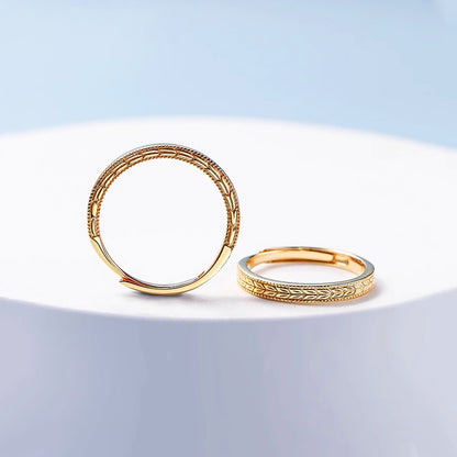 Tranquility Couple Rings