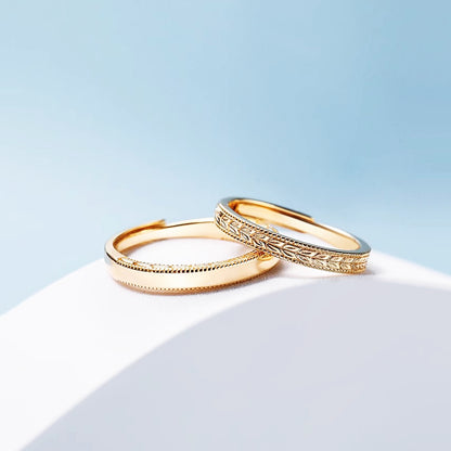 Tranquility Couple Rings