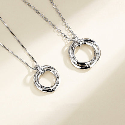 Trinity Love Couple Necklaces