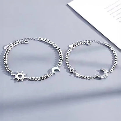 Two Halves of Heaven Couple Bracelets