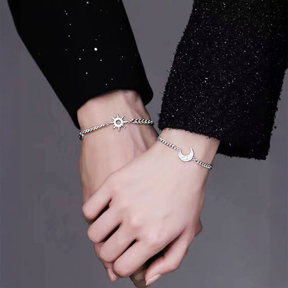 Two Halves of Heaven Couple Bracelets