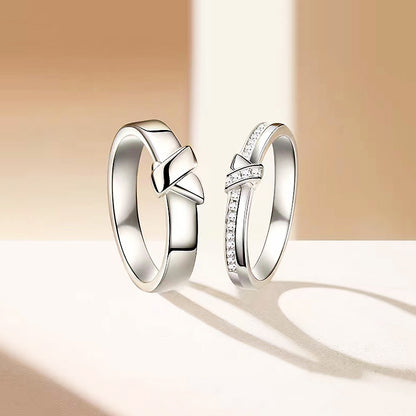 Unity Knot Couple Rings