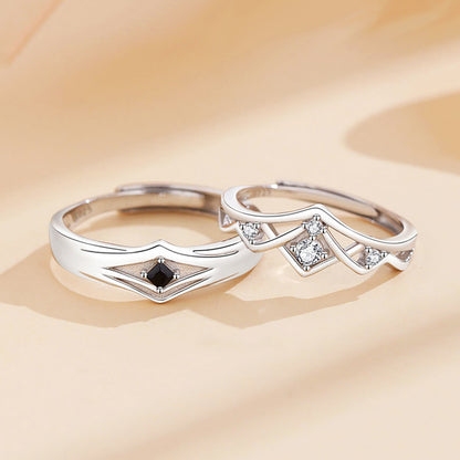 Velvet Vows Couple Rings