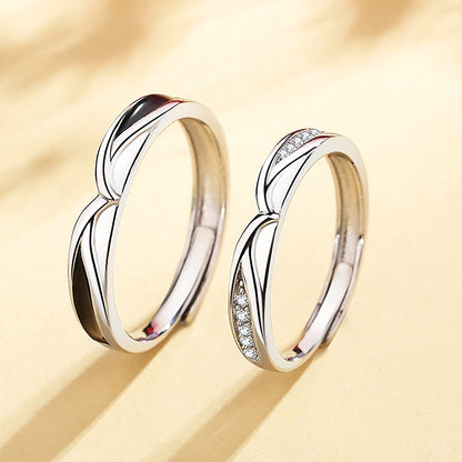 Whispering Willow Couple Rings