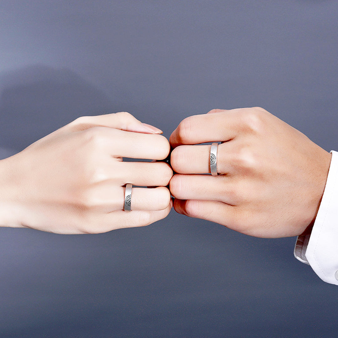 喜 Xi Couple Rings