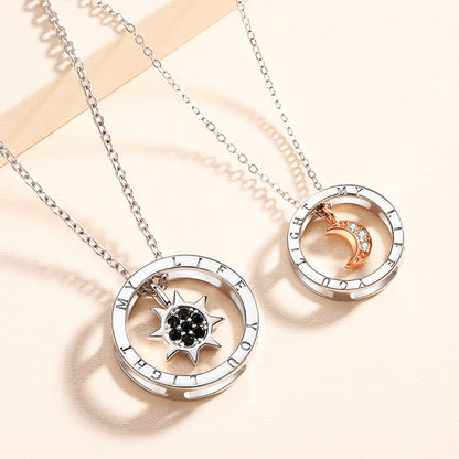 You Light Up My Life Couple Necklaces